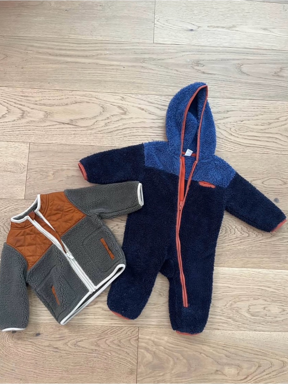 Cosy outdoor toddler boy clothes 12-18 months from Old Navy